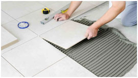 Flooring works