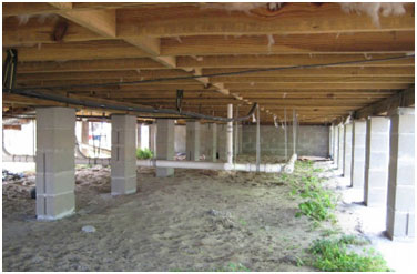 Crawl Space Foundation