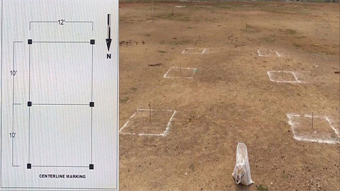 Techniques to Mark Foundation Area