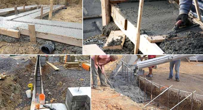 Pouring Concrete Footings for Retaining Walls: A Guide to Measuring and Achieving Optimal Depth