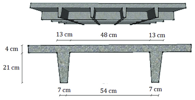 Ribbed slab