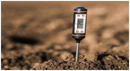 Soil testing of the construction site