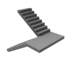 U-Shaped Stairs or Switchback stairs