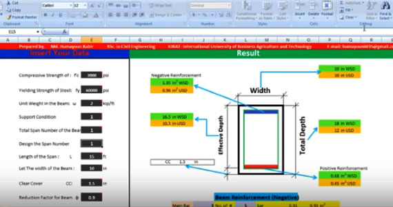 How To Design Column With Excel How To Design Column With Excel