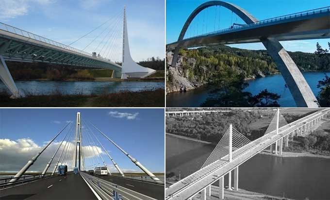 Aesthetics of Bridges in Construction: Modern & Unique types of Handrails
