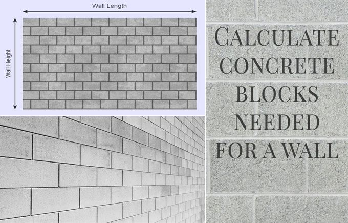Calculate the Blocks Required for a Wall