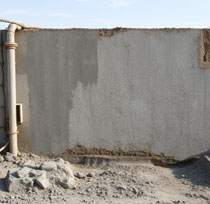 >Concrete drying