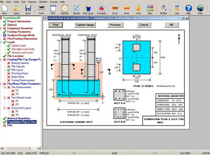 Foundation3D ? A powerful construction tool for footing analysis and design