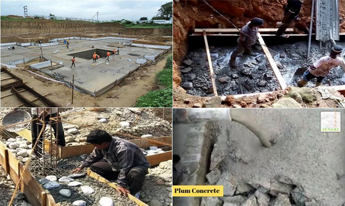 Plum Concrete - Definition, Uses and Advantages