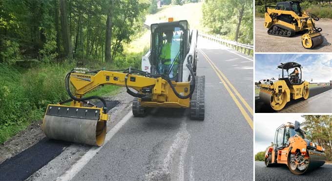 Compaction Rollers Offset for Road Widening: Benefits for Safety Construction