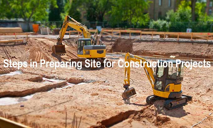 Preparation of Construction Sites in Various Stages