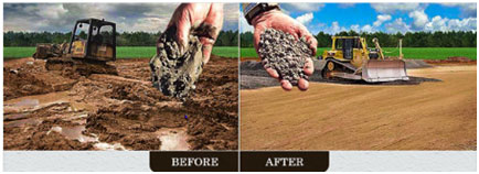 Cohesive and non-cohesive soil