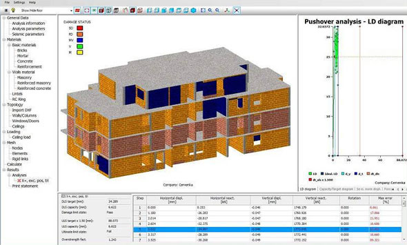 AmQuake – A powerful software for masonry building analysis