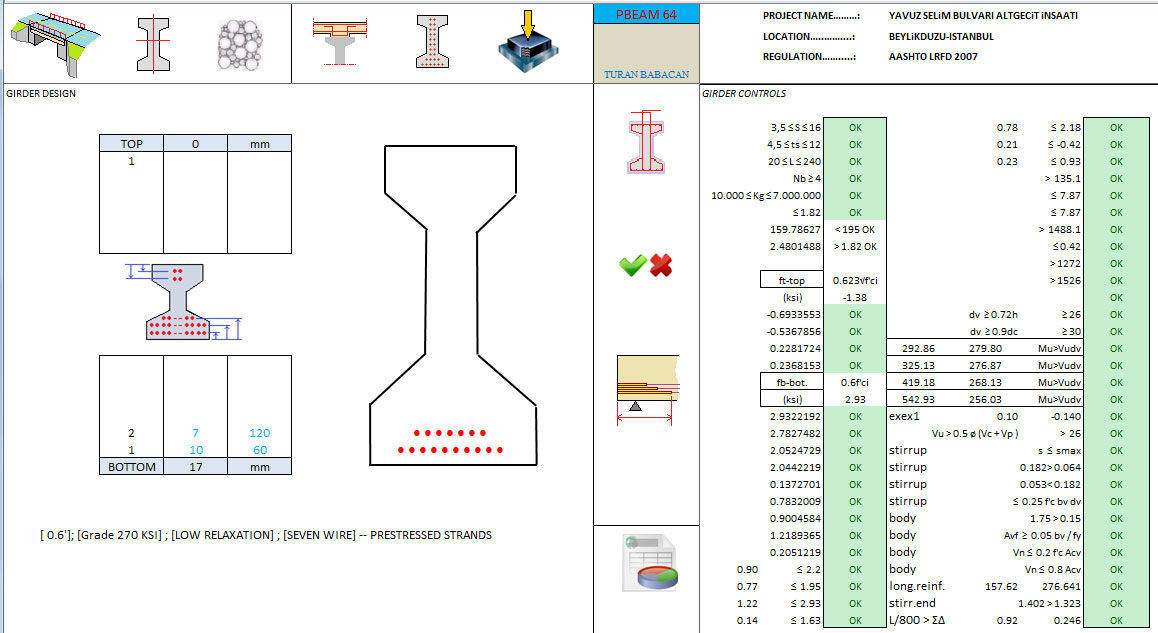 Download Bridge Design Excel Sheet