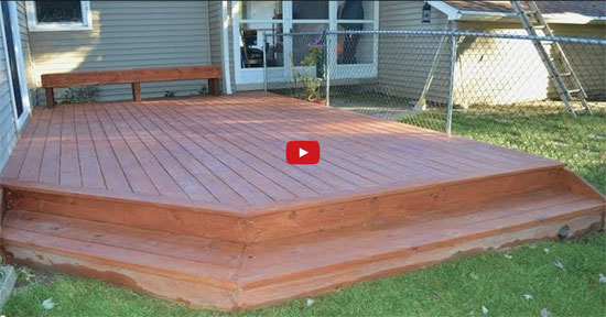 How to Build a Ground Level Deck
