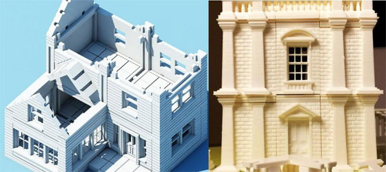 Create any 3d printable construction building instantly with modular architecture construction kits